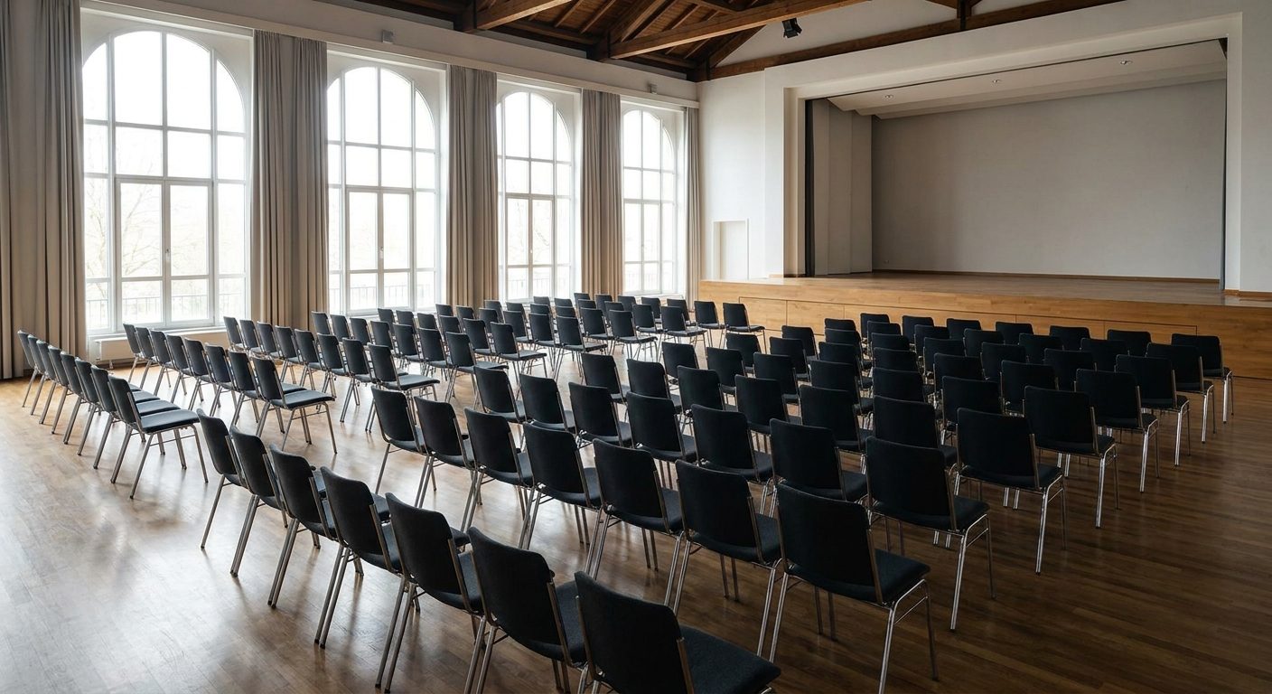 corporate-event-transportation-software-empty-conference-hall-chairs