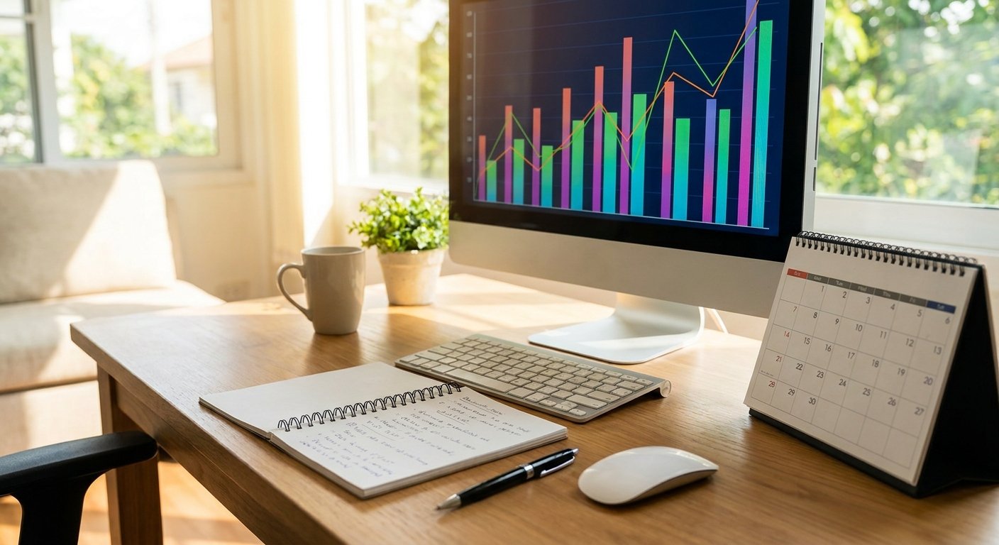 bus-ticket-demand-forecasting-dashboard-office-desk