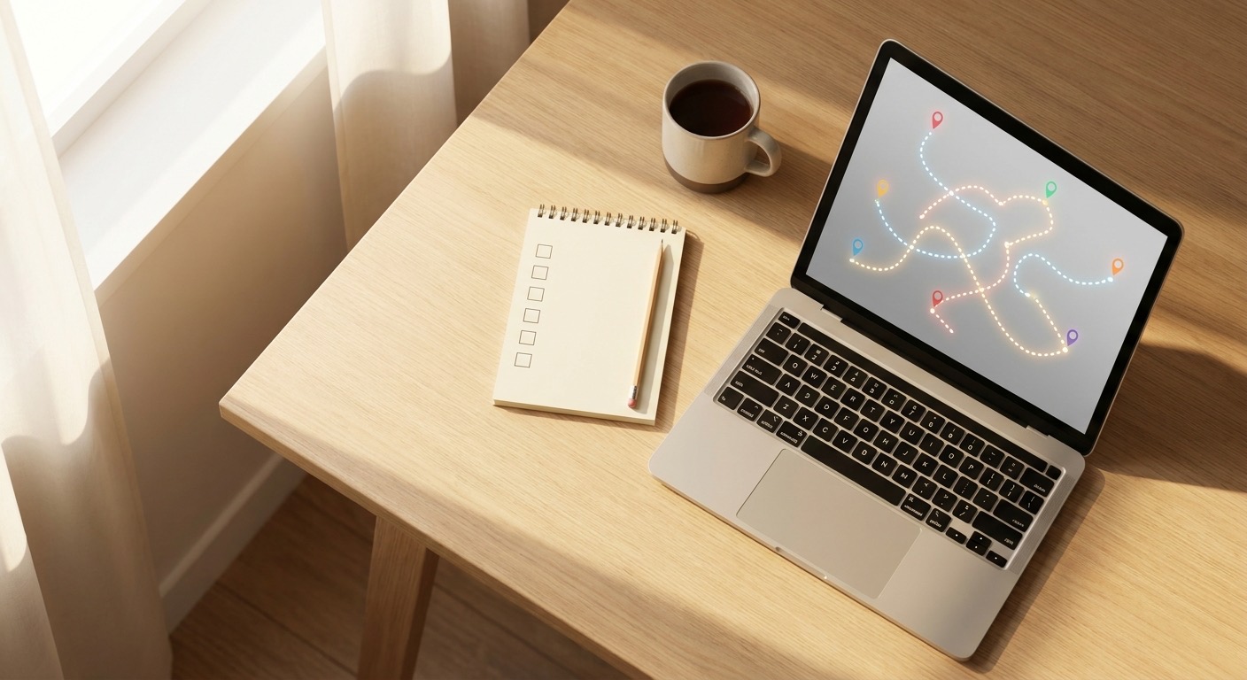 bus-route-launch-checklist-planning-desk