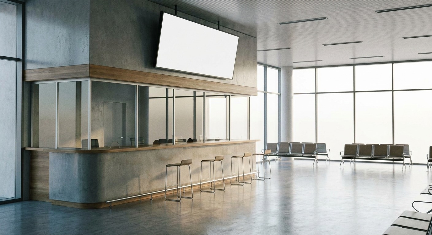 reduce-ticket-counter-staffing-costs-empty-window